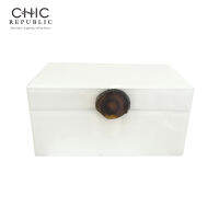 CHIC REPUBLIC TOPAZ-A,กล่องเก็บเครื่องประดับ - สี ขาว