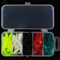 Studyset IN stock 5 Colors Fishing Bait 5.5cm~7cm Lure Artificial Rubber Worm Wobblers Fishing Tackle Supplies