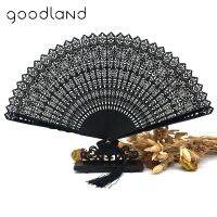 【cw】 Shipping 1pcs Trim Carved Folding Fans wedding decoration Mariage Birthday Supplies