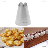 xiamei #195 cake HEAD Metal icing piping หัวฉีดสแตนเลสเค้กครีม Decor TIP