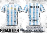 เสื้อพิมพ์ลาย  ลาย อาเจนติน่า ARGENTINA