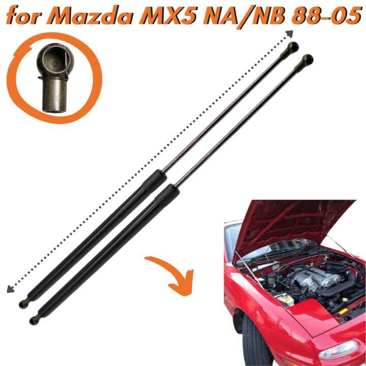 Qty Front Bonnet Hood Gas Struts Springs Dampers For Mazda Mx Mx Na Nb For Miata