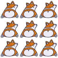 Pulaqi 10PCS Cartoon Animal Patch Dog Wholesale Patches Iron On Patches For Clothing Stripe Wholesale Dropship Custom Patch