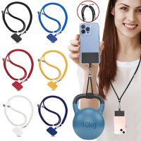 ✱✘ Crossbody Lanyard with Patch Universal Adjustable Nylon Neck Strap Anti-drop Detachable Mobile Phone Safety Tether Case Straps