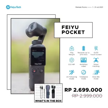Jual Feiyu Pocket Camera Gimbal Terbaru - Jan 2024