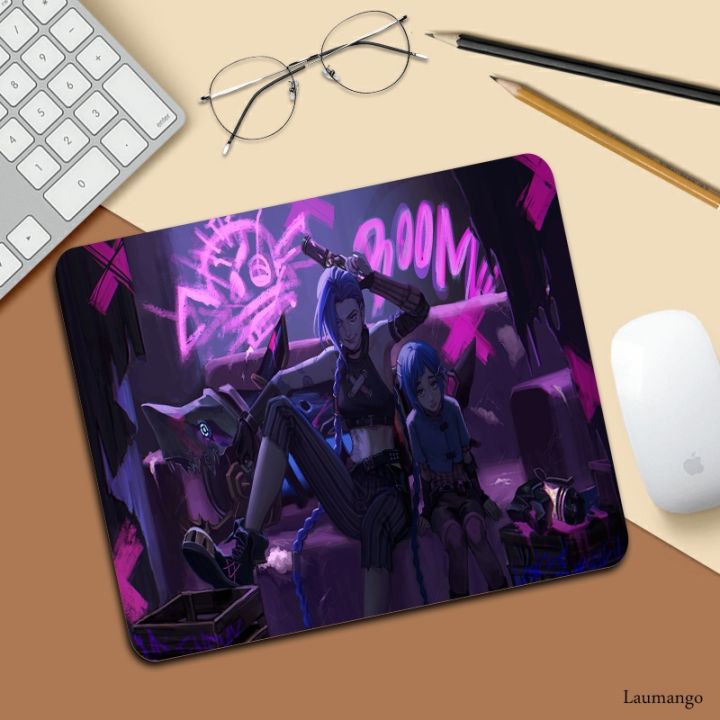 arcane-mini-computer-pad-on-the-table-gaming-accessories-pc-gamer-cabinet-rubber-mat-desk-protector-mouse-carpet-anime-rug-jinx