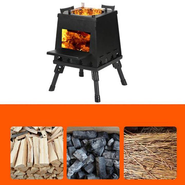 camping-wood-stove-portable-outdoor-folding-firewood-stove-stove-black-backpack-stove-outdoor-survival-hiking