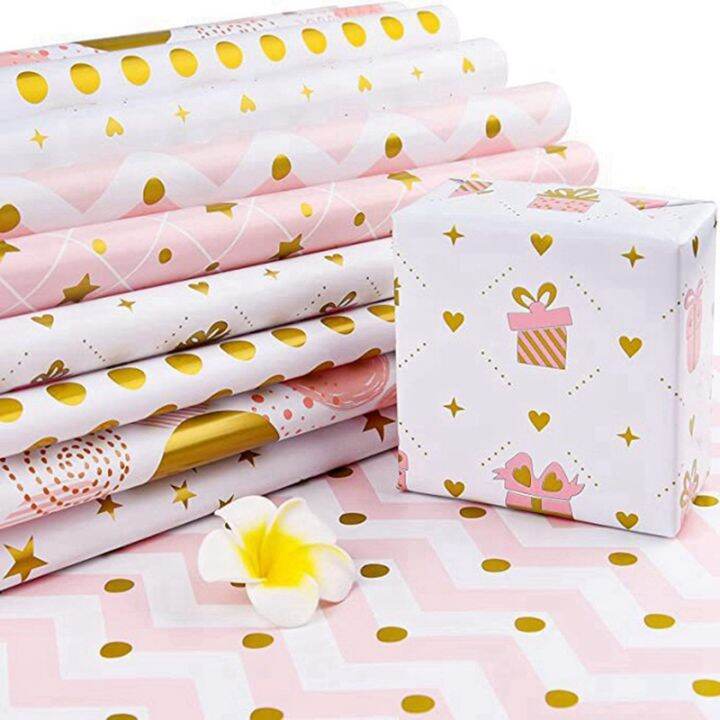 pink-gold-birthday-gift-wrapping-paper-girls-folded-sheets-paper-for-party-wedding-valentines-day-all-occasion