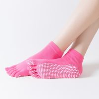 Size [S] Women Non Slip Sock Bundle, Black Pilates Strap Socks, Yoga Socks Nonslip, Gym Unit Apparel