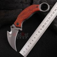 มีดพับ Derespina Knives Karambit x52 ใบมีด 6.3cm สแตนเลส มีดควง สวยงาม มีดพกพา มีดเดินป่า มีดแคมป์ปิ้ง มีดสวยงาม มีดทำครัว