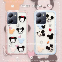 ใหม่ เคสโทรศัพท์ Phone Case VIVO Y36 VIVOY36 4G 5G INS เคส เคสใสการ์ตูนน่ารักซิลิโคนกันกระแทกกันตกเคสด้านหลังแบบนิ่มคู่สุดสร้างสรรค์ Cover 2023