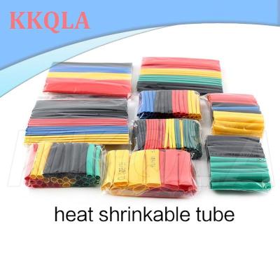 QKKQLA Multiple Heat Shrink Tube Kit Shrink Set Tubing electric Tubing connectors Wire Cable sleeve Insulated Sleeving Heat