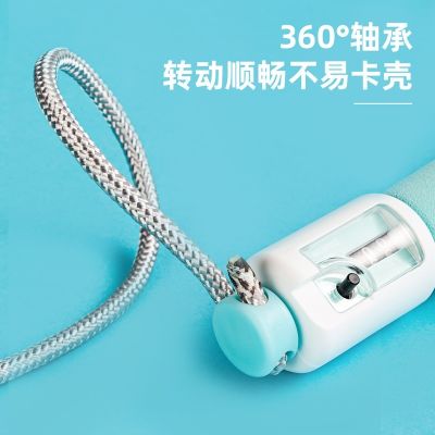 Effective 18700 foam handle machinery count rope skipping (single) (cotton rope) stuck not easily rotate smoothly