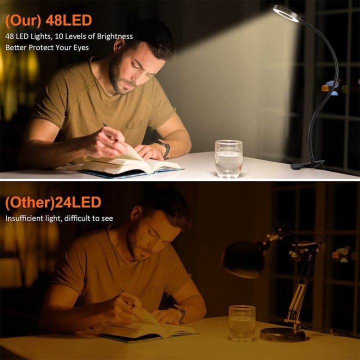 48-leds-clip-on-desk-lamp-360-flexible-gooseneck-reading-table-light-eye-caring-usb-clamp-books-night-light-study-read-light-night-lights