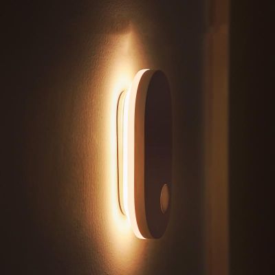 2022. LED Indoor Light Wall Lamp PIR Motion Sensor Human Induction Entrance &amp; Aisle Sconce Night Light For Stairs Home