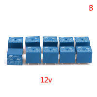 Picha รีเลย์10pcs DC 5V 12V 24V SRD - 250VAC 10A 5PIN รีเลย์ไฟ