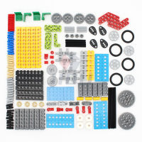 182PCS High-Tech Parts Cross Axle Gear Connector Panel Liftarm Bricks Set MOC Mechanical Car Accessory Building Blocks Kids Toys