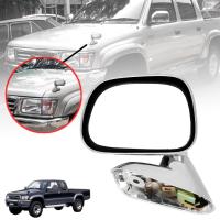 กระจกมองมุม กระจกติด ฝากระโปรงหน้า รุ่น โตโยต้า ไทเกอร์ TOYOTA TIGER D4D 4 WD ปี 1998 - 2004 สีโครเมี่ยม 1 ชิ้น