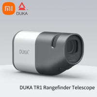 Xiaomi DUKA TR1กล้องโทรทรรศน์วัดระยะด้วยเลเซอร์,เครื่องวัดระยะทางแบบตาเดียวกำลังสูง6X เครื่องมือสำหรับเล่นกอล์ฟล่าสัตว์เดินป่าเที่ยวชมเมืองกลางแจ้งวิศวกรรมการวัด