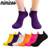 3 Pairs/lot Solid Womens Short Ankle Socks Pack Women Sports Streets Candy Colors Soft Compression Socks Set Purple Men Unisex Socks