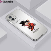 Jizetin เคสโทรศัพท์สำหรับ Vivo Y72 5G Y73 2021 Vivo Y75 5G เคสโทรศัพท์ดีไซน์ลายการ์ตูนอะนิเมะ (มังกร) ฝาครอบกล้องเต็มรูปแบบซิลิโคน TPU เคสกันกระแทกป้องกัน TPU