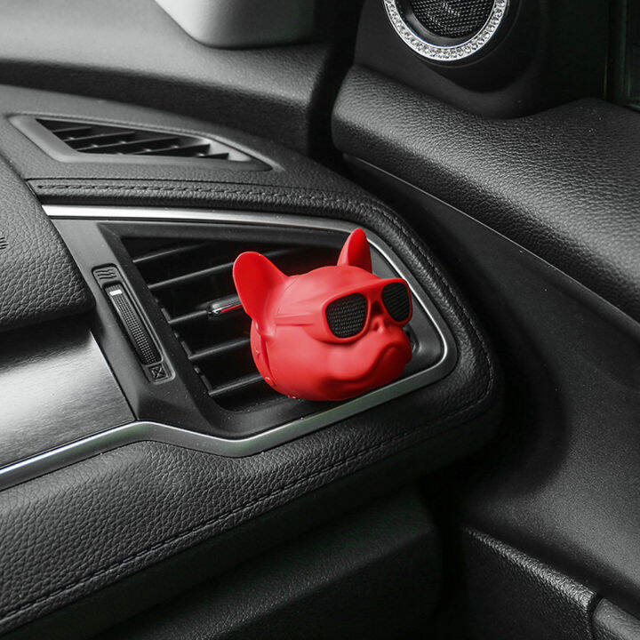 2-ชิ้นรถ-bulldog-air-freshener-น้ำหอมอัตโนมัติเครื่องฟอกอากาศ-air-vent-น้ำหอมคลิปตกแต่งอุปกรณ์ตกแต่งภายในรถยนต์-dliqnzmdjasfg