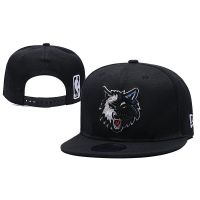 หมวกคุณภาพสูง High Quality New NBA Minnesota Timberwolves cap หมวกแก๊บ สไตล์ฮิปฮอป สำหรับผู้หญิงและผู้ชาย