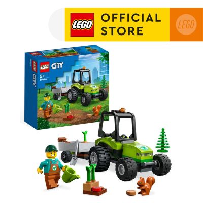 LEGO City 60390 Park Tractor Building Toy Set (86 Pieces)