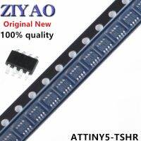 [10pcs]100%New original; ATTINY5-TSHR ATTINY5TSHR ATTINY5 T5E T5x T5 SOT23-6 8-bit AVR Microcontroller, 512B Flash, 6/8-pin, ADC WATTY Electronics