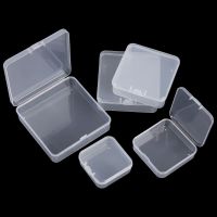 ✴ Mini Plastic Box Rectangular Transparent Storage Boxes Dustproof Durable Strong Jewelry Beads Case Small Items Container