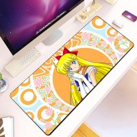 Sailor Moon Mousepad HD Printing Computer Gamers Locking Edge Non-slip Mouse Pad XXL90x40cm Keyboard PC Desk Pad