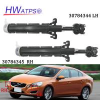 HWATPS ขวา &amp; ไฟหน้าซ้ายเครื่องซักผ้ากระบอกยกหัวฉีดสเปรย์เจ็ท30784345 RH 30784344 LH สำหรับวอลโว่ S60 V60 2.0L 1.6L 2011-2013