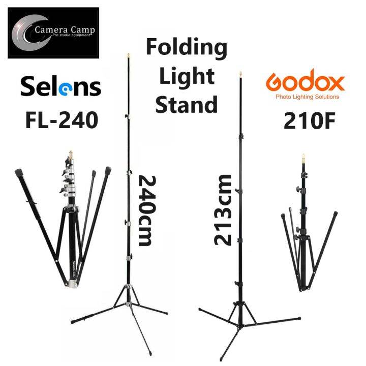 Selens Fl Godox F Folding Light Stand Lazada