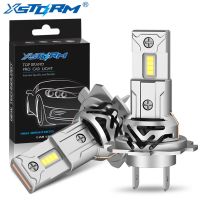 2pcs 100W H7 Powerful LED Headlight Bulb Mini With Fan 40000LM 3570 CSP Car Headlamp Auto Lamps H7 Turbo Led 6500K White 12V Bulbs  LEDs  HIDs