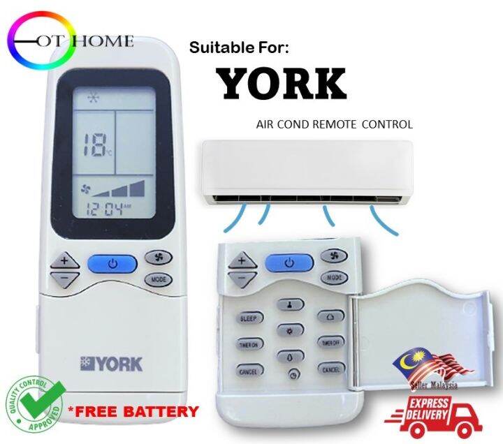 York YK03 air conditioner remote control Lazada