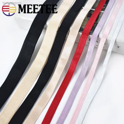 ✘☢ 10/20Meters 6mm-25mm Nylon Elastic Bands For Bra Straps Rubber Band Webbing Shoulder Strap DIY Garment Decor Sewing Accessories