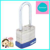 กุญแจสปริง SOLEX LAMINATED 40 มม. สีเงินPADLOCK SOLEX LAMINATED 40MM SILVER **ขายดีที่สุด**