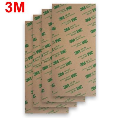 Stiker pita Transfer perekat dua sisi transparan 100mm x 200mm 3M 467MP 200MP untuk layar sentuh pelat saklar membran ponsel