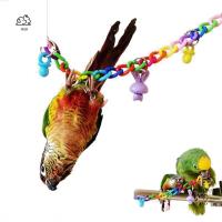 HGII กรงนกของเล่นโมบายห้อยของเล่นแบบแขวนสุดสร้างสรรค์กรงกรงนกของเล่นบันไดสำหรับปีน