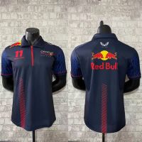 ஐ✧ 2023 New Red Bull f1 racing suit T-shirt mens short sleeve sportswear polo shirt Four seasons Breathable size 11 customized