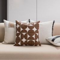 hot！【DT】﹍۞  Leather Cushion Cover Sofa Pillowcase Room Decoration