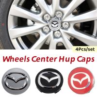 52/56/60Mm Auto Wheel Center Hub Caps Cover For Mazda Atenza MX3 CX3 CX5 2 3 6 323 626 RX8 RX7 Protege Axela Speed 6 Decoration