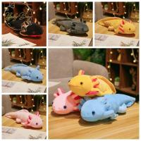 BABYBANG Axolotl ที่มีสีสันใหม่ตุ๊กตาหนานุ่ม Plushie Newt ปลาซาลาแมนเดอร์ตุ๊กตาหนานุ่ม Peluche ของขวัญวันเกิดเด็กนุ่ม