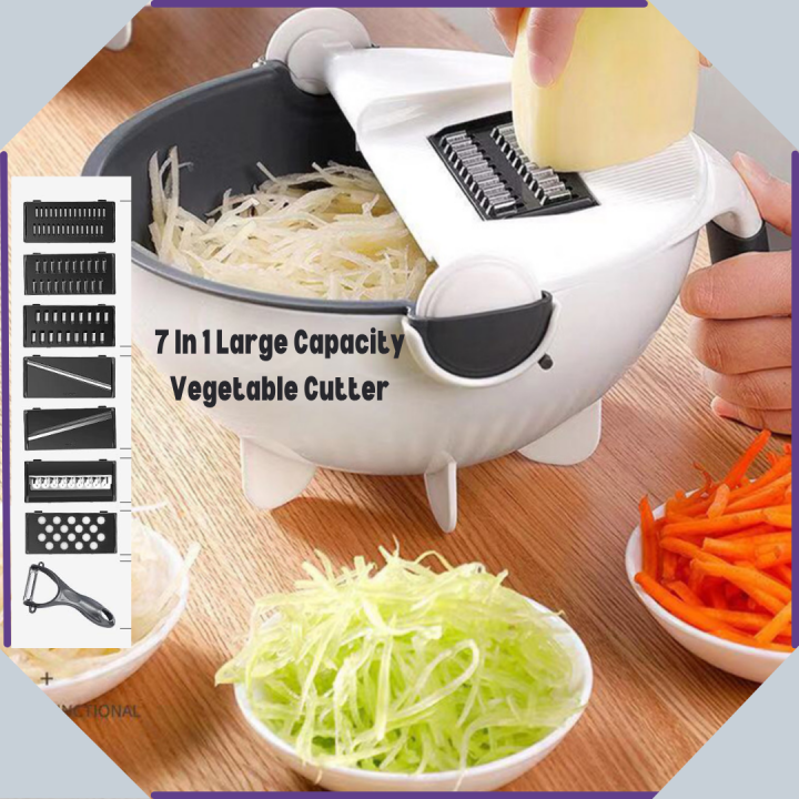 Multi-functional Vegetable Slicer For Cutting And Grating Potatoes, With  The Ability To Cut Thick & Thin Slices, For Home And Kitchen Use