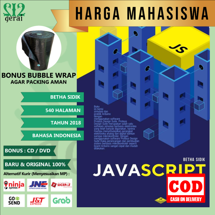 BUKU PEMROGRAMAN JAVASCRIPT UNTUK APLIKASI WEB BETHA SIDIK HARGA ...