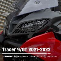 MKLIGHTECH สำหรับ YAMAHA Tracer 9 GT 9GT 2022ที่บังไฟหน้าอุปกรณ์ปกป้องป้องกันตาข่ายฝาครอบกระจังหน้า TRACER9 900 900GT