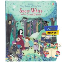 ต้องมีเก็บไว้ *** หนังสือนิทานภาษาอังกฤษ Peep inside a Fairy Tale Snow White and the Seven Dwarfs (Board book)