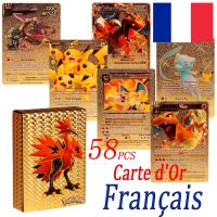 French Charizard Gold Pokemon Card Pokemon Collection Card French - French Pokemon - Aliexpress