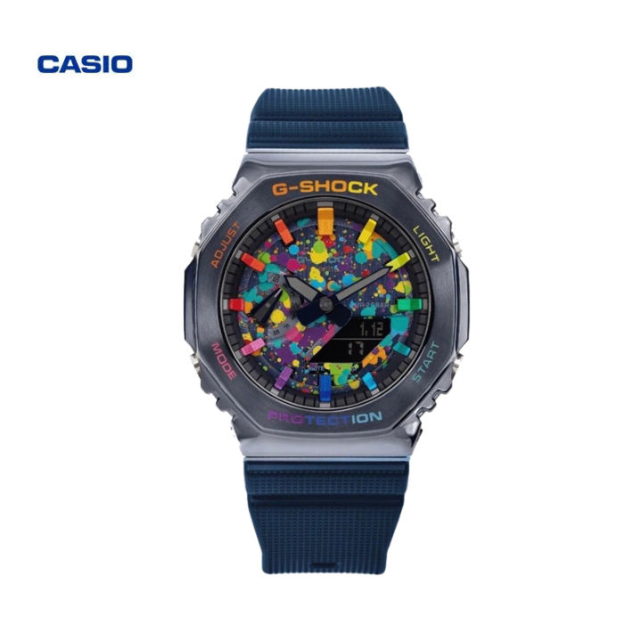 casio-แยม-gm-2100เปลือกหอยสีรุ้งแหวน-logam-oktagon-arloji-kasual-olahraga-casio-g-shock