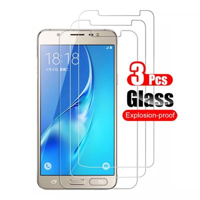 ◐ 3Pcs Tempered Glass For Samsung Galaxy J5 2015 J500F 2016 J510F 2017 J530F Screen Protector Phone Protective Glass Film 9H